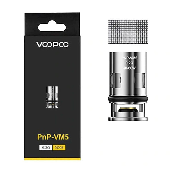 VooPoo PnP Replacement Coils 5-Pack
