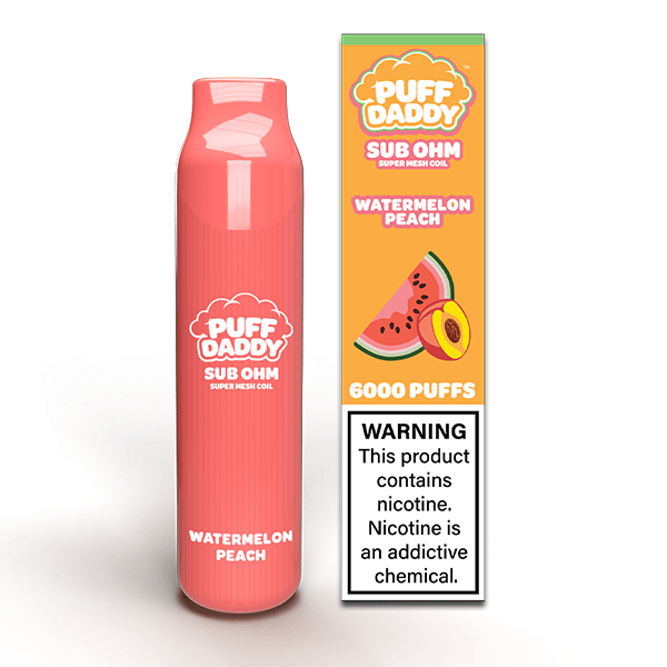 daddy juice vape Puff 6K Disposable Falvours:Creamy Tobacco Ageverify VOOPOO Argus GT II