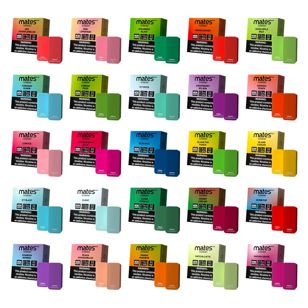 Clickmate Refillable Pods 7Daze Clickmates 5% Prefilled Mates MAX (2 ...