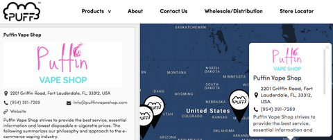 Puffin Vape Shop Official Puff Bar Partner Online E-Cigarette Store